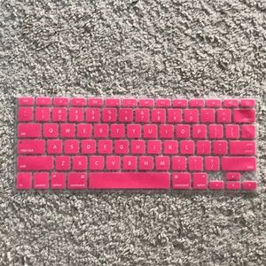 Pink Macbook Key Cover